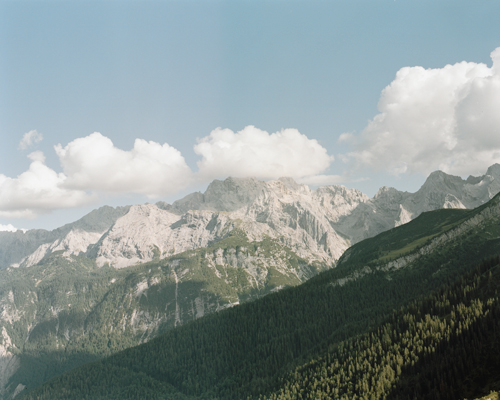 mountain view near Zugspitze